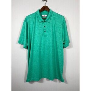 Grand Slam Performance Green Polo Shirt Men’s Large Golf Athletic